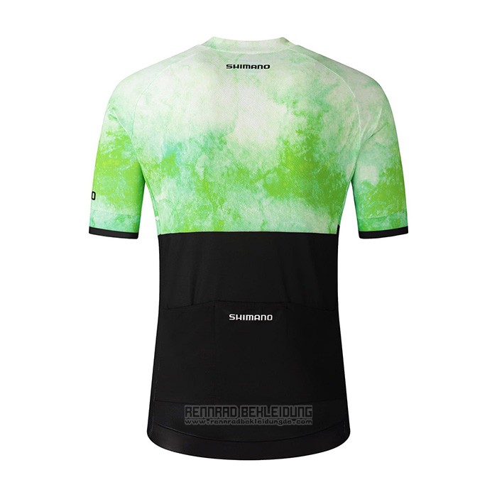 2021 Fahrradbekleidung Cannondale Shwarz Grun Trikot Kurzarm und Tragerhose - zum Schließen ins Bild klicken